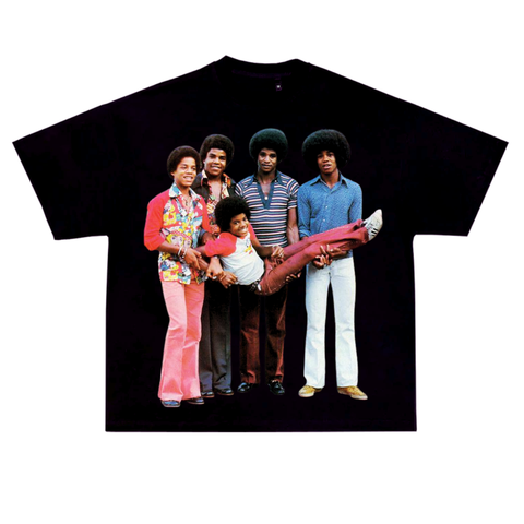 JACKSON 5 BLACK TEE