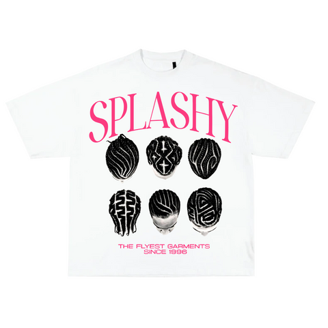 SPLASHY BRAIDS TEE